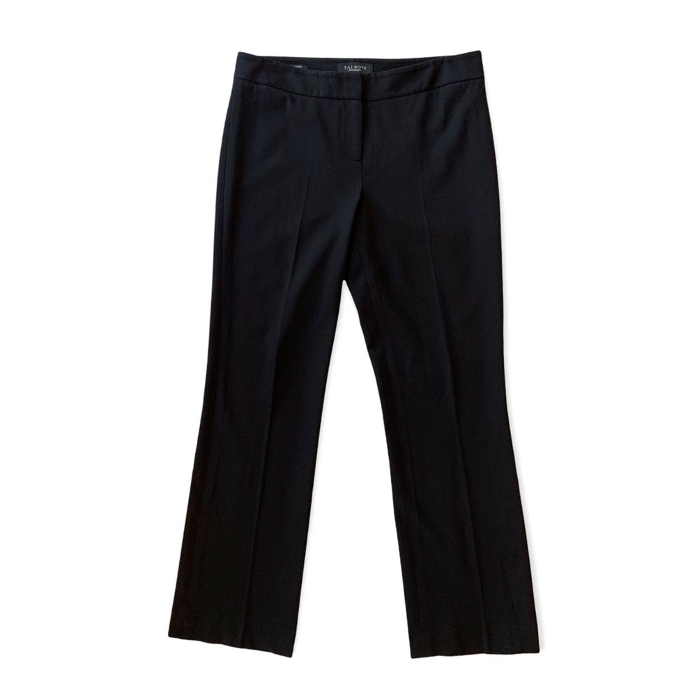 Talbots Black Knit Dress Pants